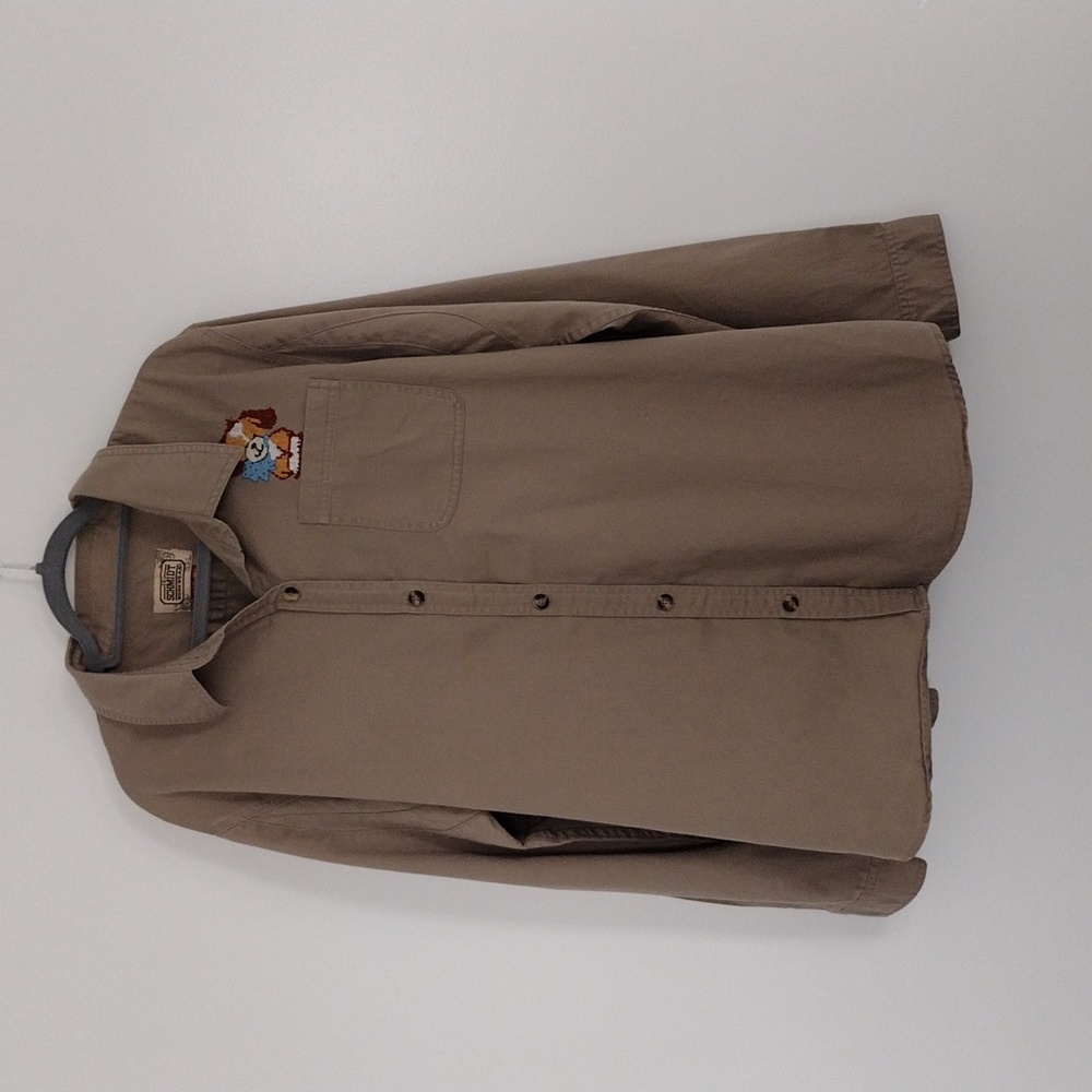C.E. Schmidt Fit‎ for Her Crossed Stitched Button Up Long Sleeve Shirt Pre-owned